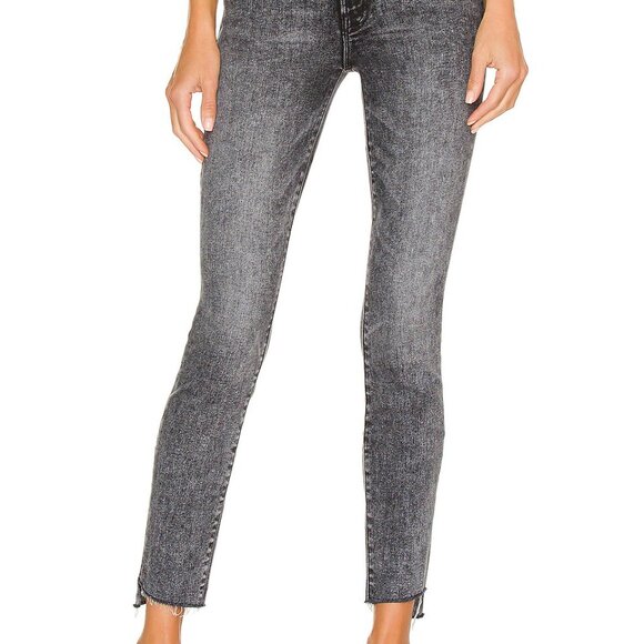 ** MOTHER Denim The Stunner Zip Ankle Step Fray ** - Picture 1 of 7